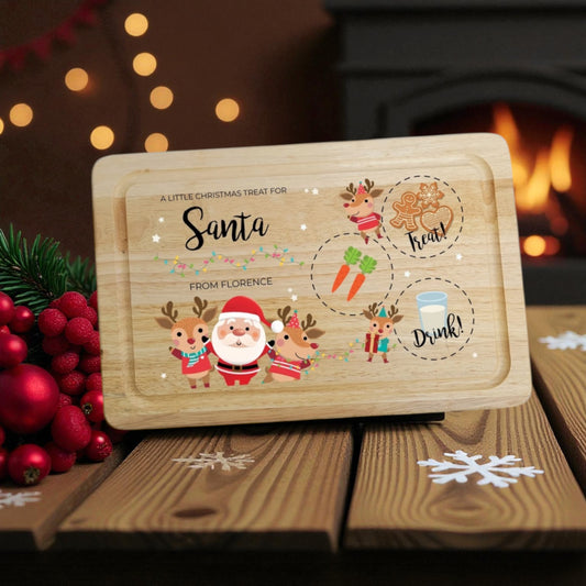 Personalised Santa & Reindeer Board