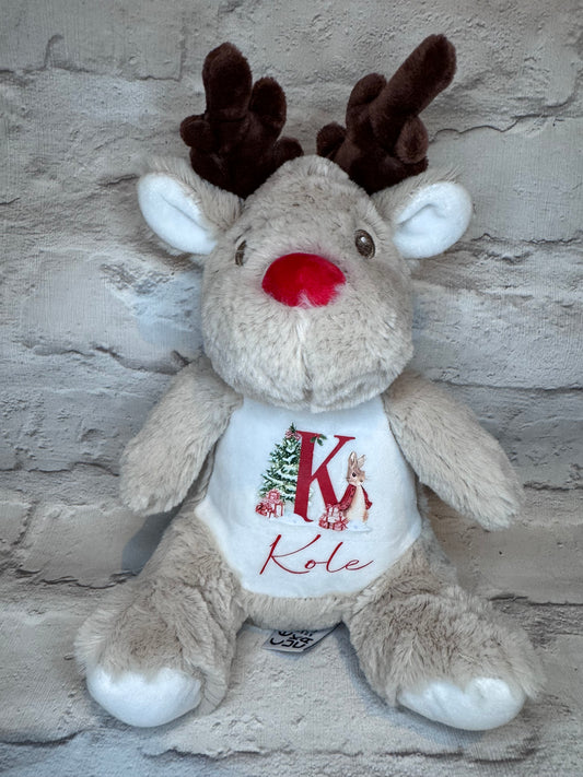 Personalised Reindeer Teddy’s
