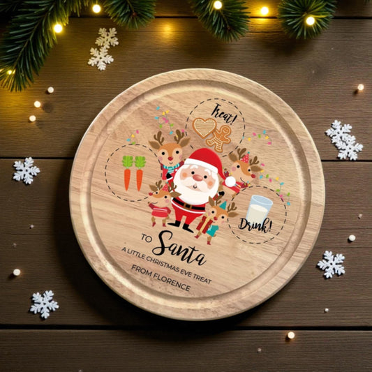 Personalised Santa & Reindeer Board